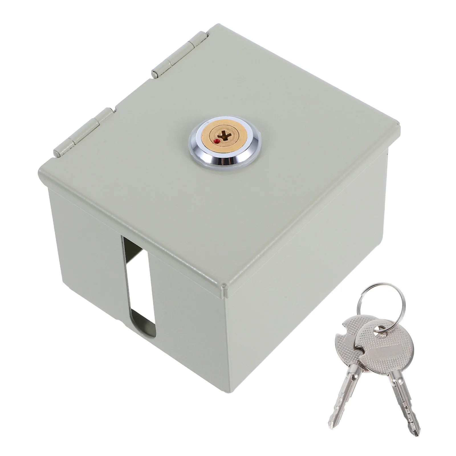 

Compact Anti-Theft Power Socket Outlet Lock Box Wall Plate Protective Cover Weatherproof Child Safety Lock Electrical Case
