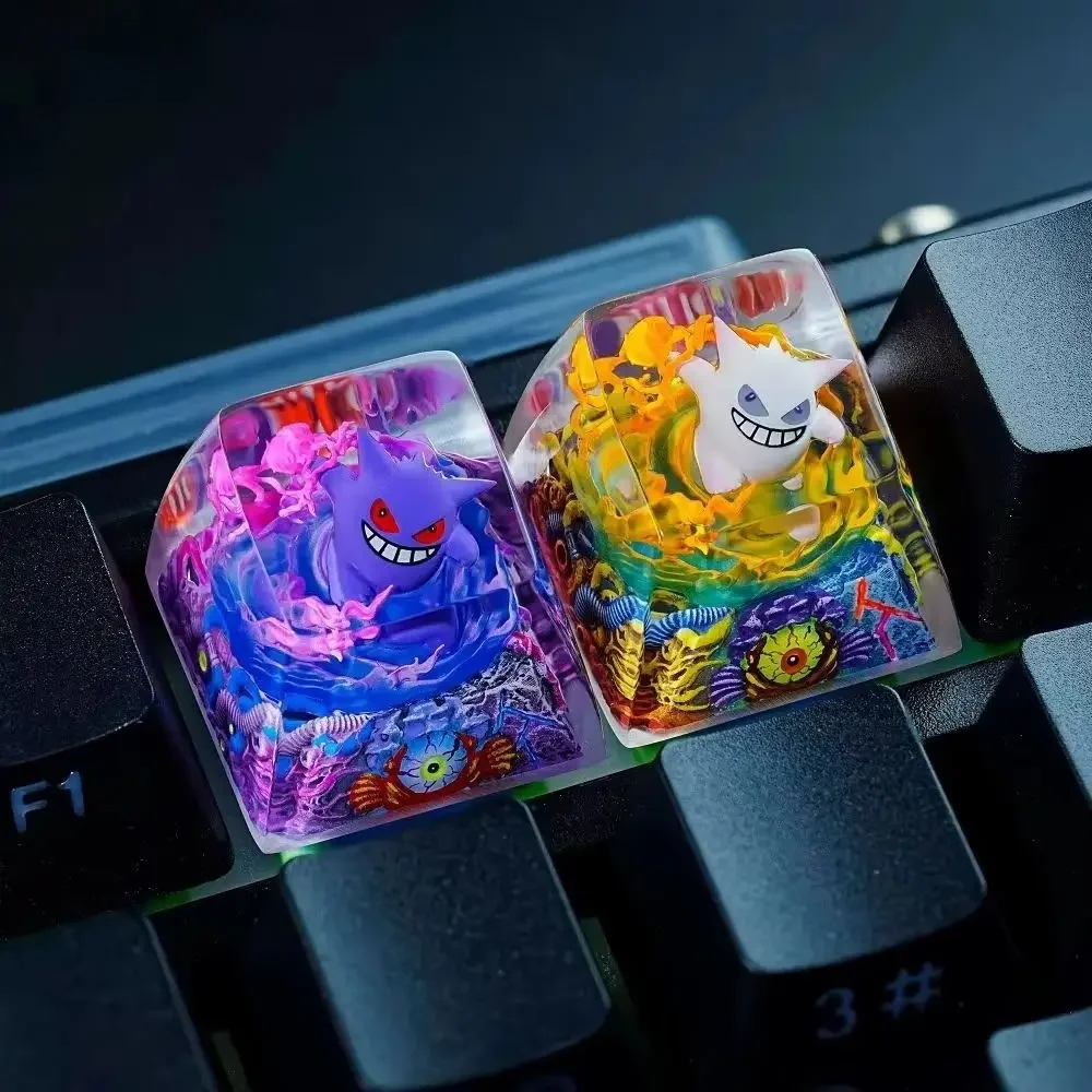 Keycap Resin Transparent ‌Mechanical Keyboard Cross Axis‌ Esports ‌Game Accessories Gift