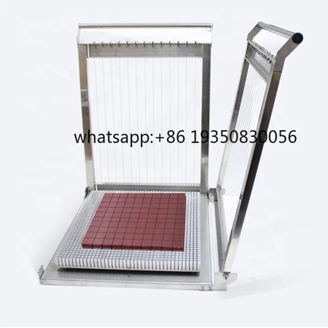 

400*400mm 300*300mm 200*200mm Double Arm Manual Humbug Cushion Candy Cutter Machine