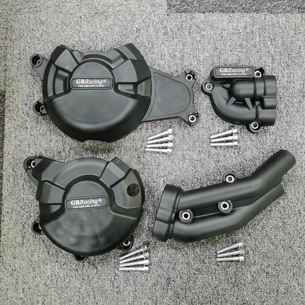 LYNMTPJ For Yam-&aha MT-07 Tracer 2014-2022 Tenere 700 2019-2022 Protection du capot moteur (Color : Carbon-Look