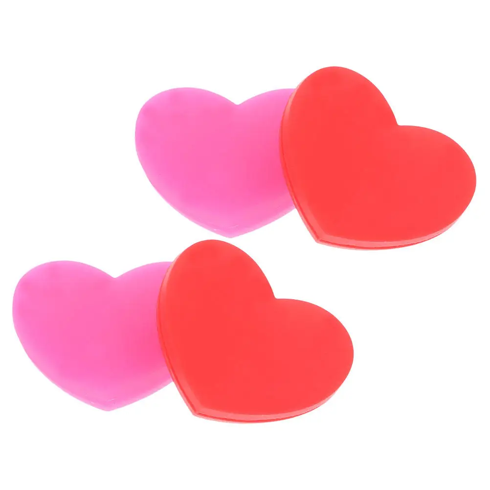 

4Pcs Silicone Tennis Racket Vibration Dampeners Heart Shape Shock Absorber for Reduced Hand Fatigue Easy Install Decorative Fun