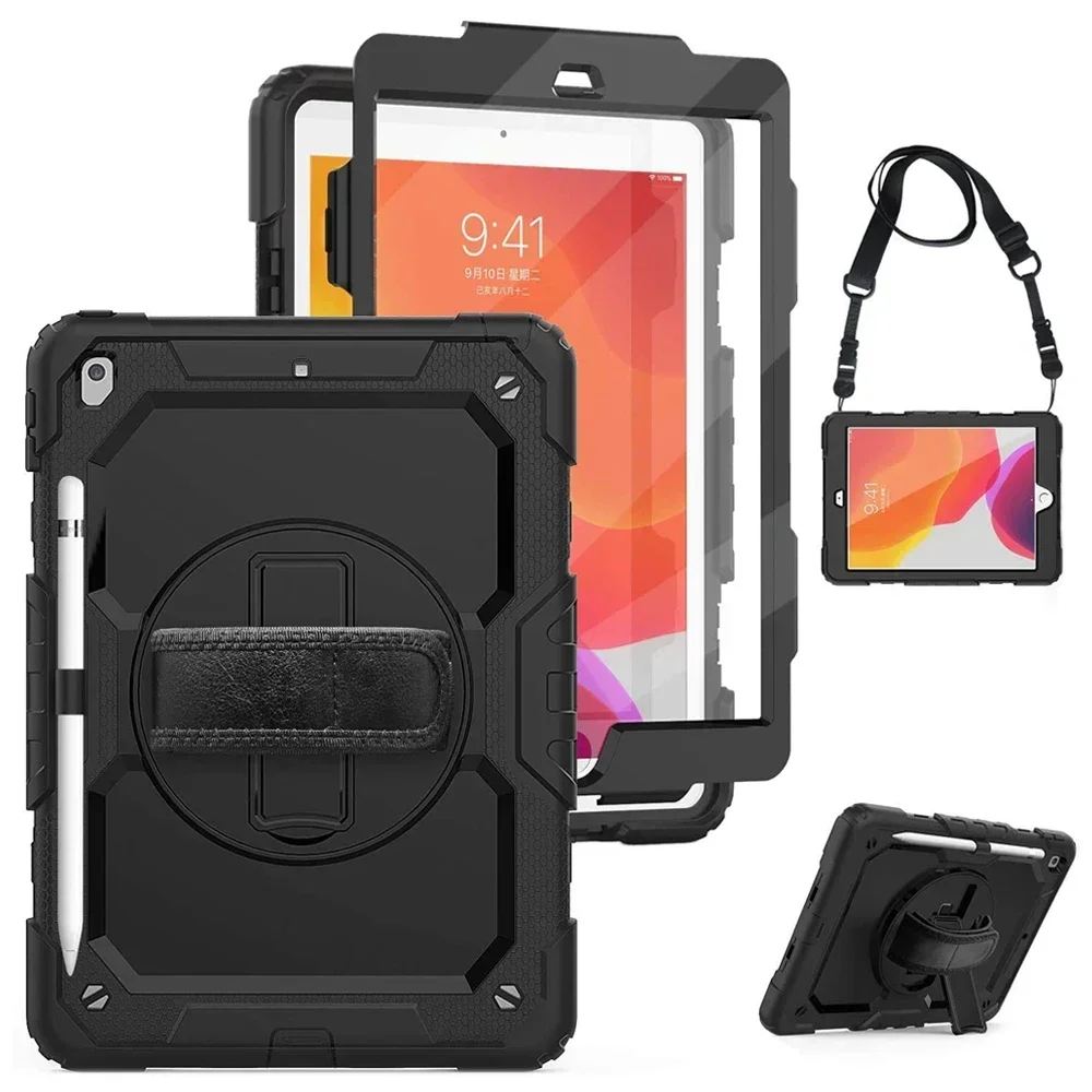 Heavy Duty iPad Case For 10.2 9th Generation Cover For iPad 9.7 Air 3 10.5 Air 4 5 10.9 10th Pro 11 12.9 Mini 6 5 Smart Cover 