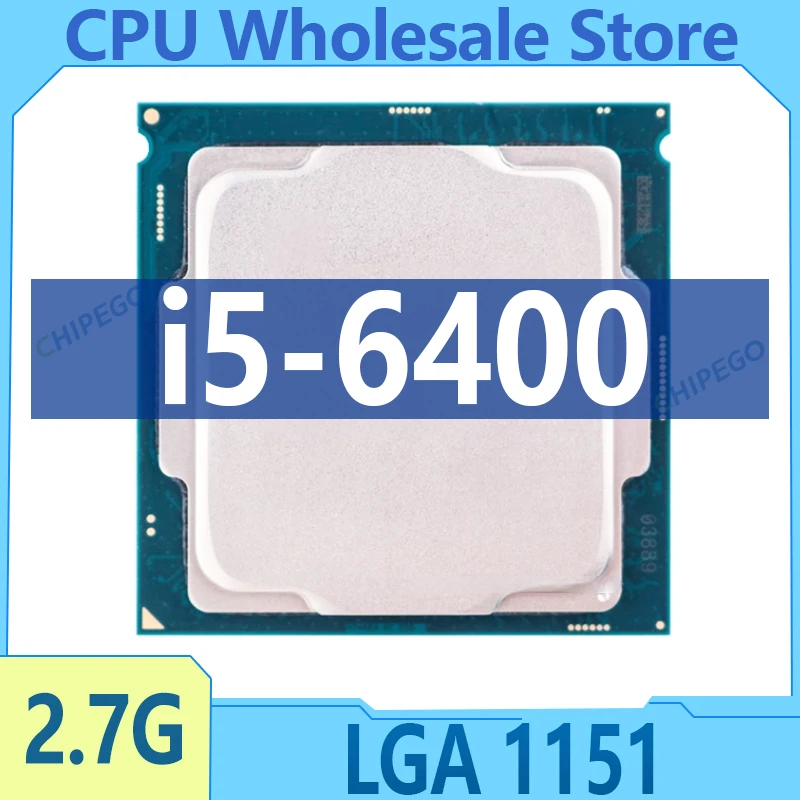 Core i5-6400 i5 6400 2.7 GHz Used Quad-Core Quad-Thread CPU 6M 65W LGA 1151