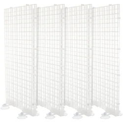 Fish Tank Divider Grid Tray Bottom Isolation Board Sucker Clips Aquarium Supplies Plastic