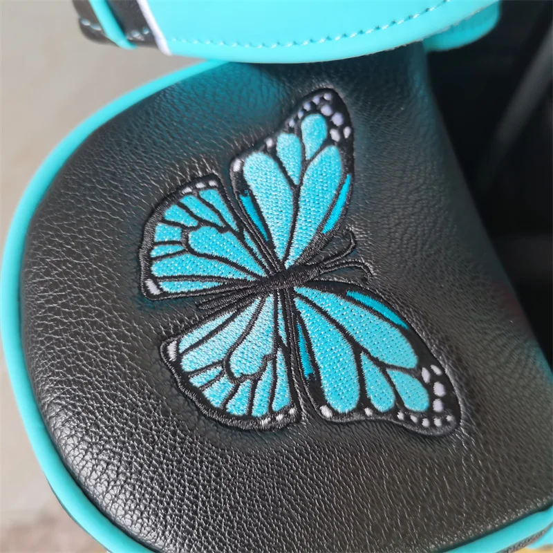 2022 Golf Club Head Covers Butterfly PU Driver Fairway Woods Hybrid Putter Headcovers For Man Women