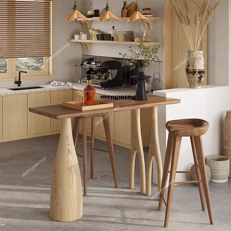 

Reception Desk Night Club Bar Tables Outdoor Saloon Bistro Cocktail Bar Tables Counter Coffee Wine Furniture Mesas Altas