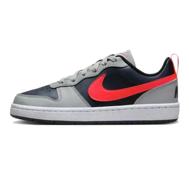 

Nike Court Borough Low Bright Crimson GS Sneakers shoes DV5456-003 With Original Box