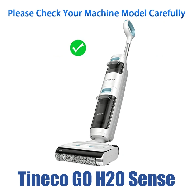 Zubehör für Tineco GO H20 Sense kabellose Bodenwaschmaschine Bürstenrolle Hepa-Filter Wischstreifen Ersatzteile – Detail 1