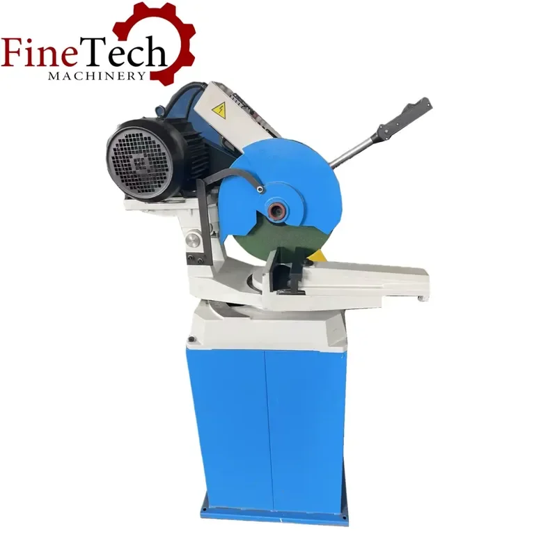 CS-315 CS-350 FineTech Manual Tension Circular Saw Machine with Engine & Motor for Metal Cold Cutting Tube/Pipe Cutting