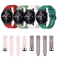 Bracelet 22MM WatchStrap For Honor Watch GS4 GS3 SmartWatch Watchband For Xiaomi Watch S3 S2 S1 Watch2 Strap WristBand Silicone