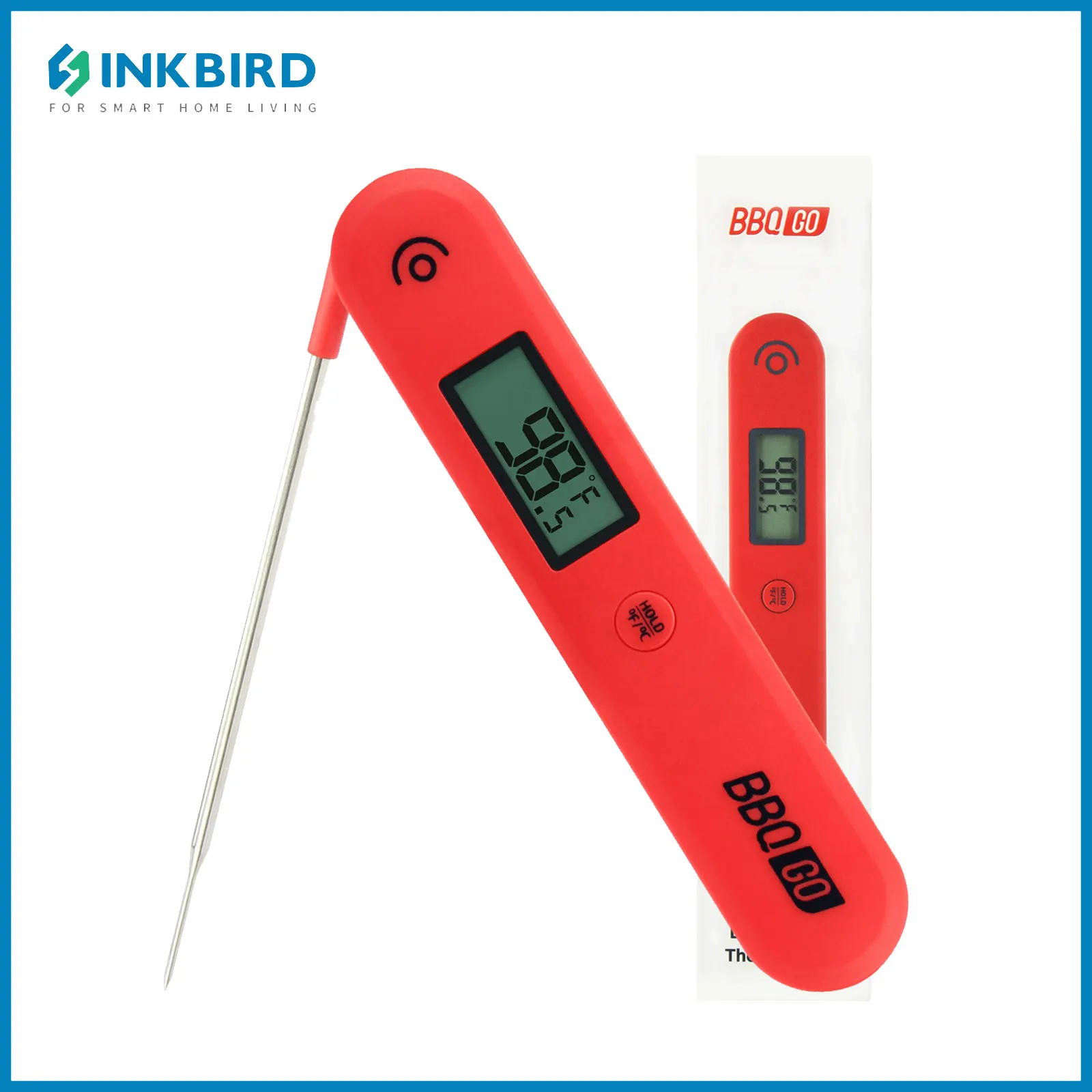 

INKBIRD BG-HH1C Kitchen Digital Thermometer with Food-Grade Probe High Accuracy Meat Thermometers For Beer Cooking BBQ Oven