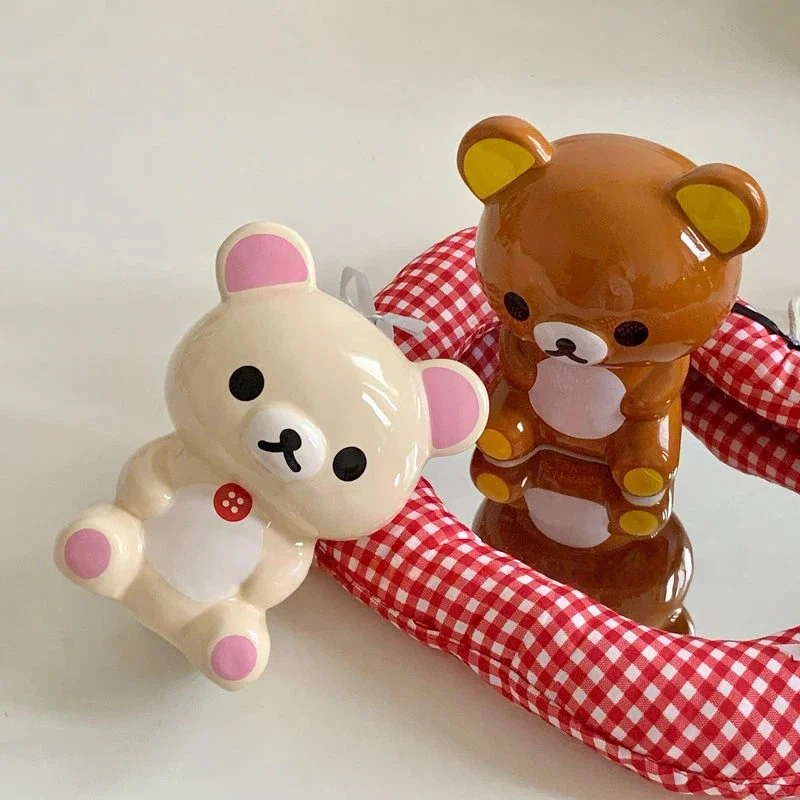 

Rilakkuma Ceramic Piggy Bank Cute Cartoon Anime Figurine Kawaii Money Saving Jar Desktop Ornament Kids Birthday Gift Home Decor