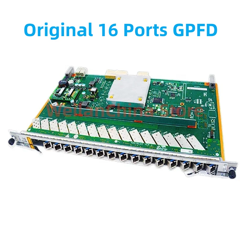 GPFD 16 Ports GPON Board with 16pcs class B+/C+/C++ SFP GBIC modules for HUAWEI MA5683T / MA5680T / MA5608T/MA5603T OLT