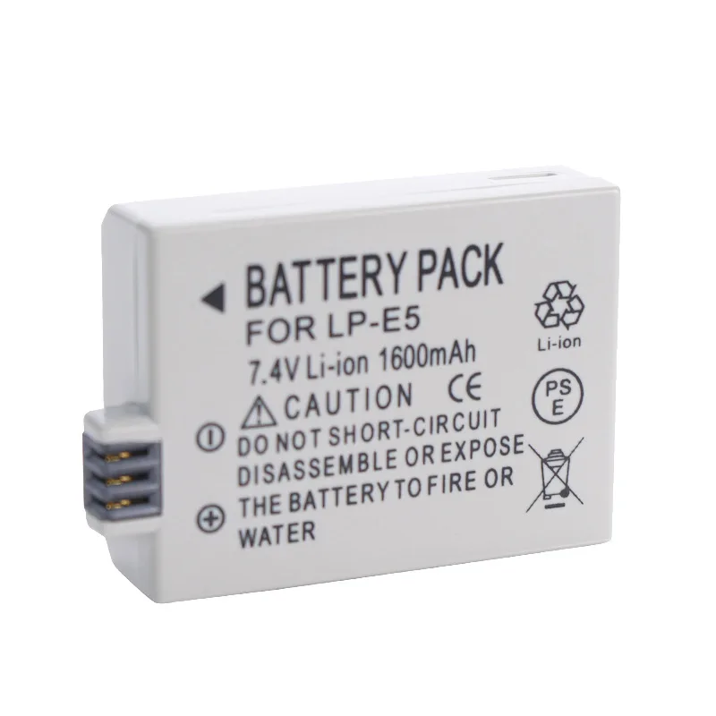 LP-E5 Battery and Charger for Canon EOS