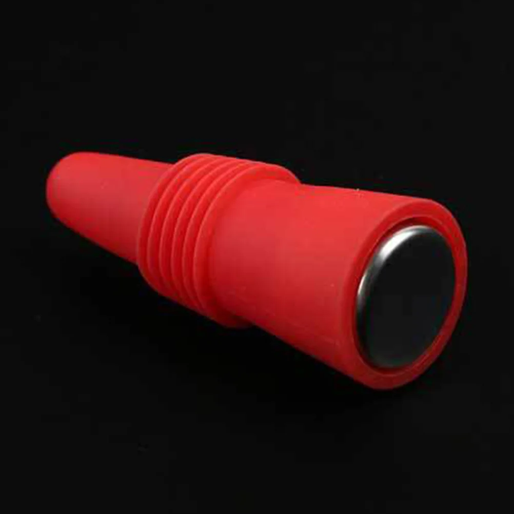 

5Pcs Reusable Silicone Wine Bottle Stoppers Airtight Seal Wine Saver Slow Oxidation for Festive Wedding Party Gifts