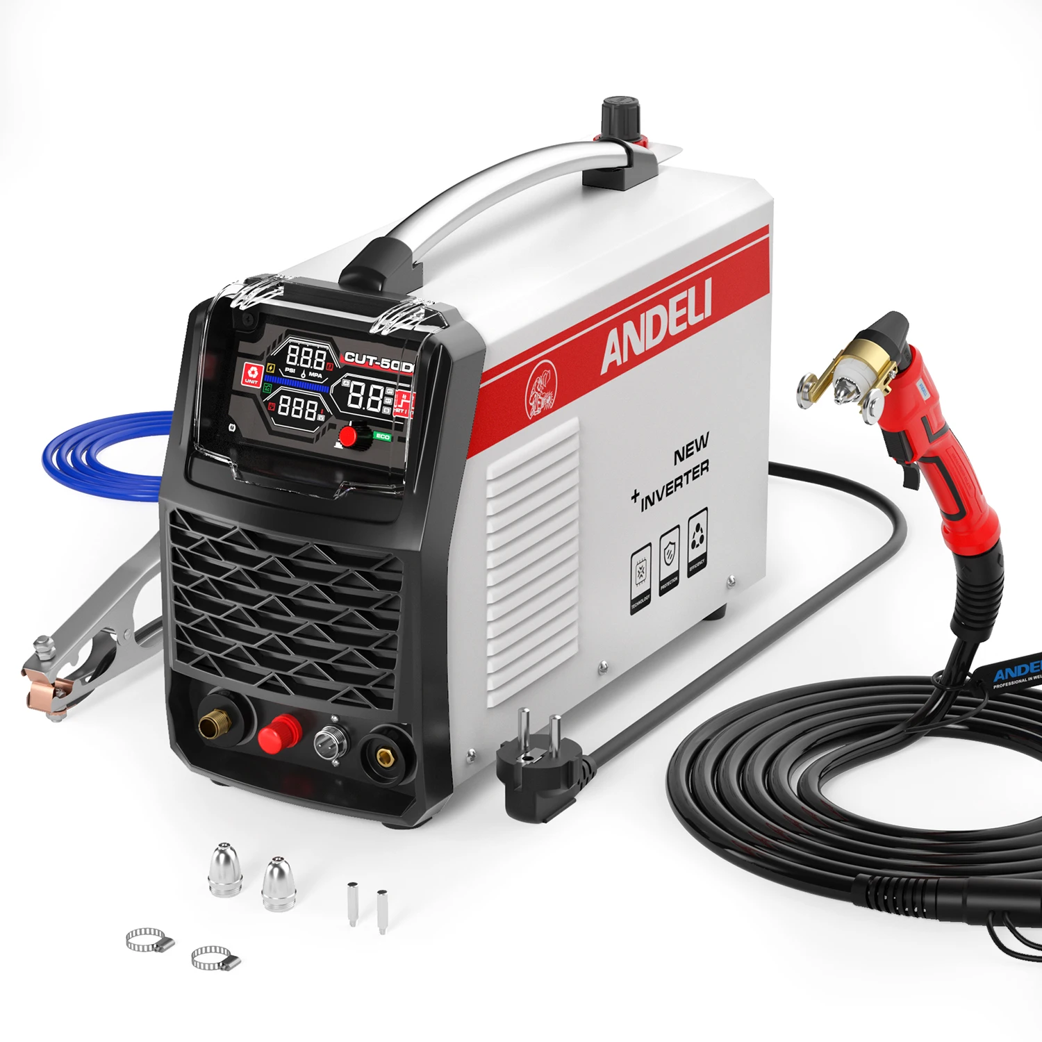 

2025 New Arrival ANDELI CUT-50D High-Frequency Plasma Cutting Machine HF DC Air Plasma Cutter Cut Thickness20mm