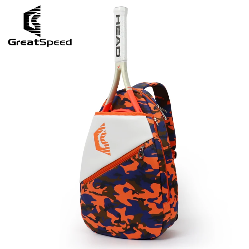 

2023 New GreetSpeed Tennis Bag Youth Badminton Tenis Racket Backpack Tennis Badminton Bag One Shoulder Children Teenagers Bag