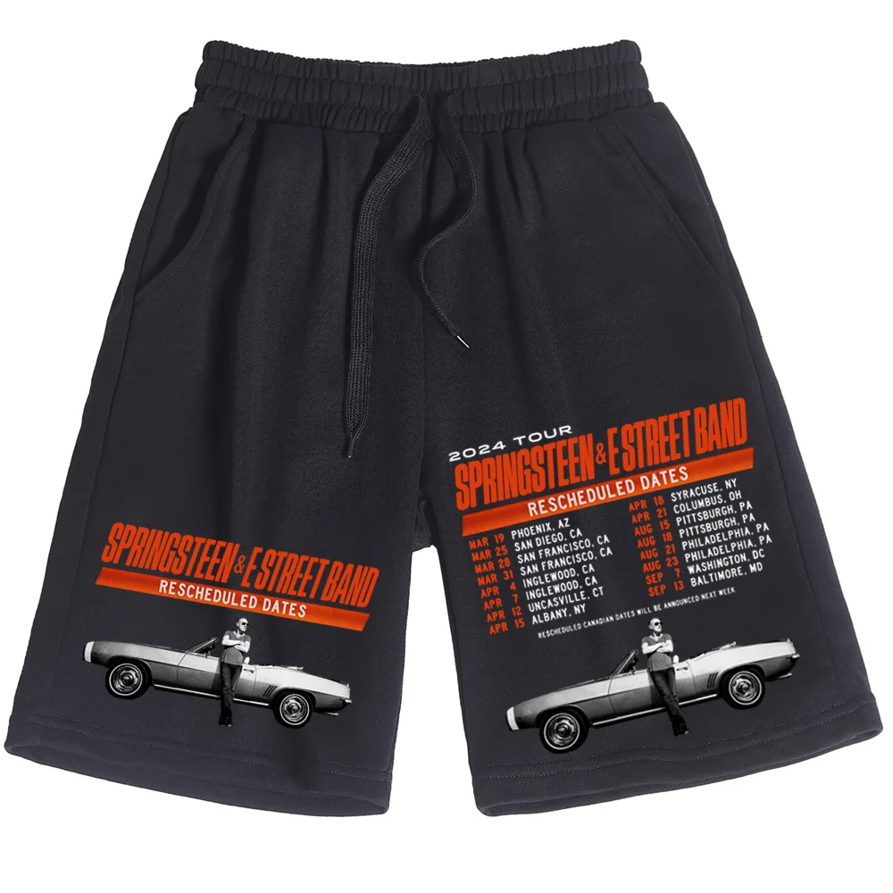 Bruce Springsteen and E Street 2024 Tour Short Pants Fashion Cartoon Swimwear Beachwear Beach Short Pants