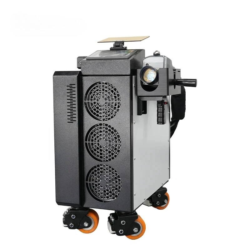 

Graffiti Removal Machine | Pulse Laser Cleaning 500W | Heavy-Duty Laser Cleaner Removes Paint & Oxide Layer