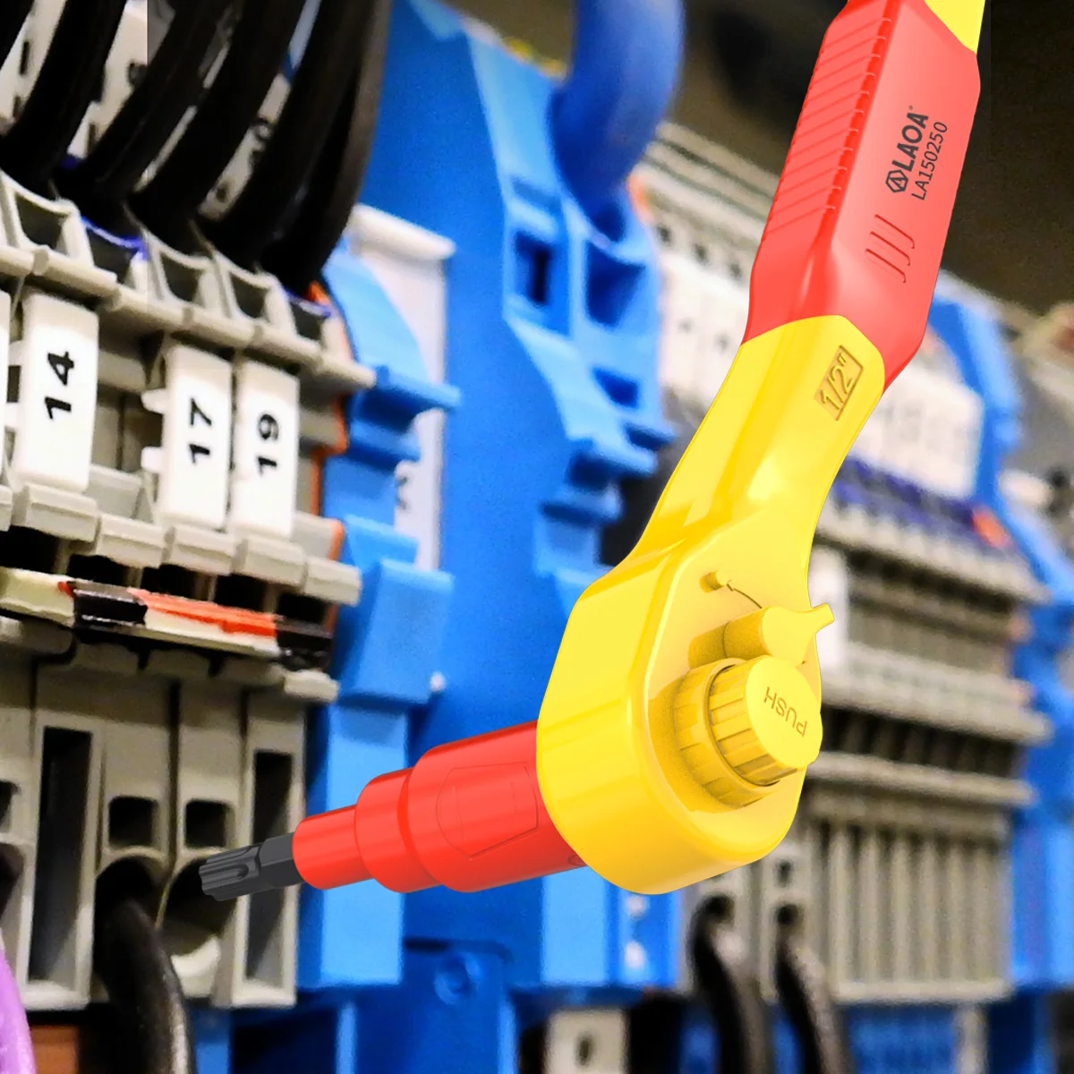 LAOA Insulated Torx Screwdriver Bit Socket Set 1/4 3/8 1/2Inch Drive 6 Point Security Bits For Power Drill Driver DIY Hand Tools