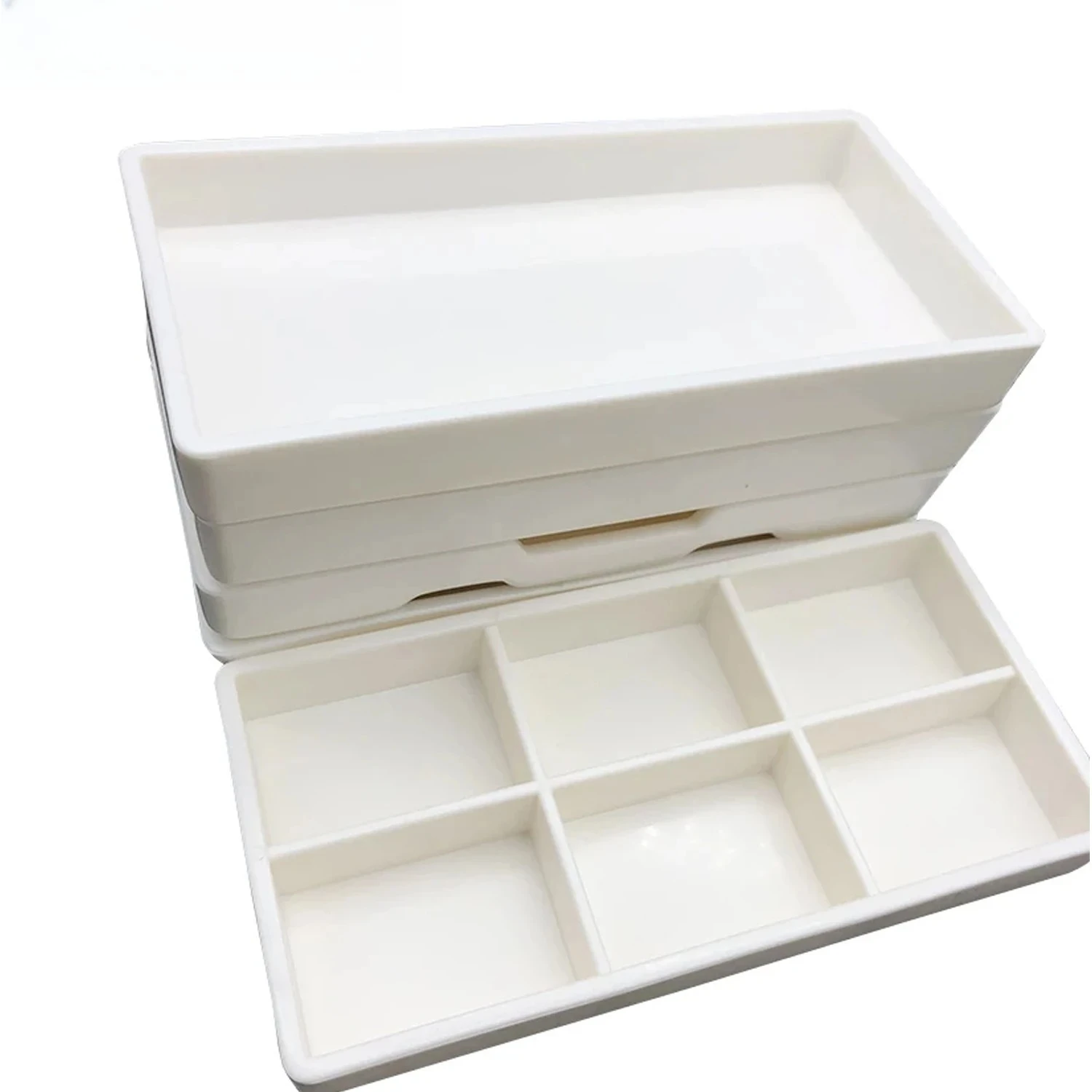 5Pcs Autoclavable Cabinet Trays Plastic Drawer Organizer Size 9.5cm*19.5cm*2cm For Dentist Doctor Surgical Dental Tray