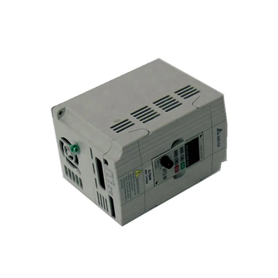 Industrial Automation AC Motor Drives Natural Cooling Original De-lta 230V 0.2KW inverter VFD002EL21W(-1) VFD