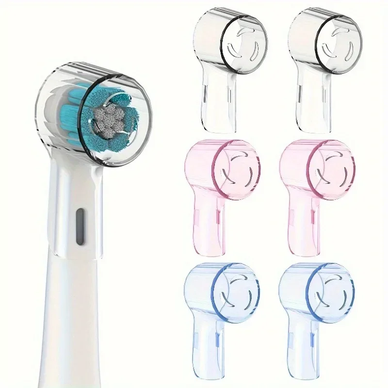 

2/4/12PCS dustproof cover portable toothbrush head cover replaceable toothbrush head cover