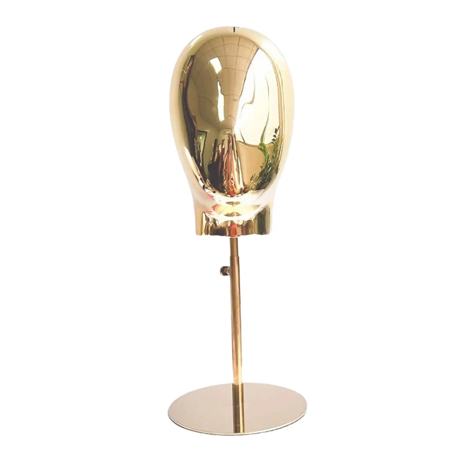 Mannequin Head Model Hairpieces Display Holder Versatile 17.72-22.83inch Tall for Hairdresser Training Personal Use Home Caps