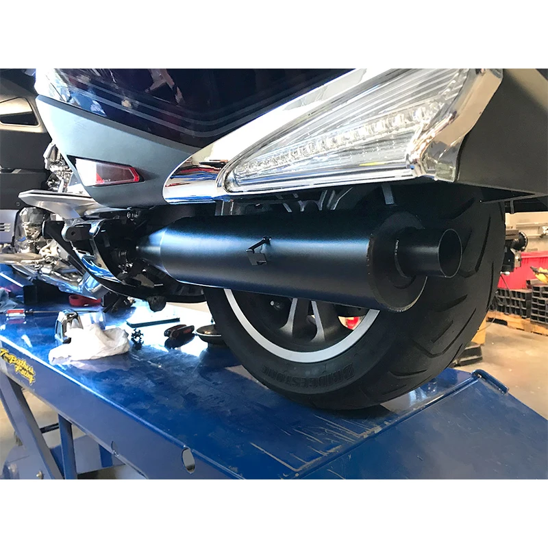Motorcycle exhaust pipe 4 inch exhaust pipe GL1800 modified muffler