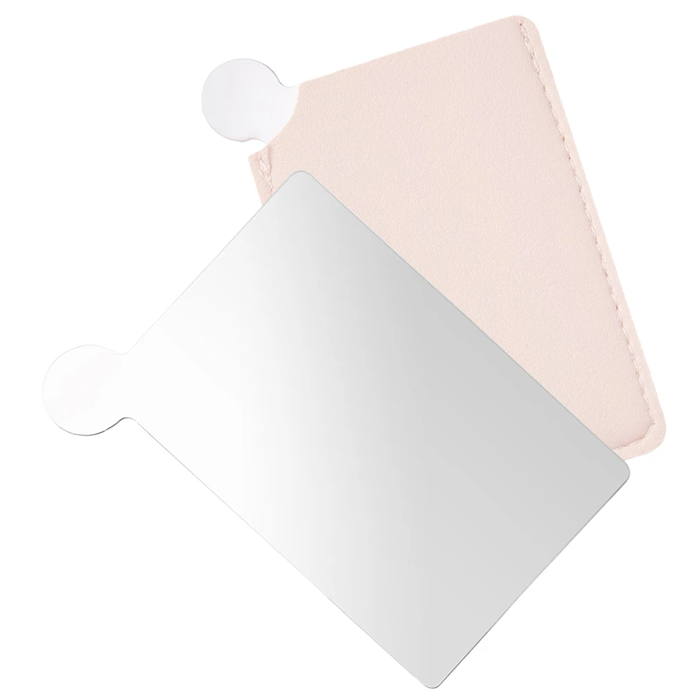 

Stainless Steel Foundation Palette 2 In 1 Makeup Mixing Mirror Blending Tray Eyeshadow Concealer Compact Plate Hd