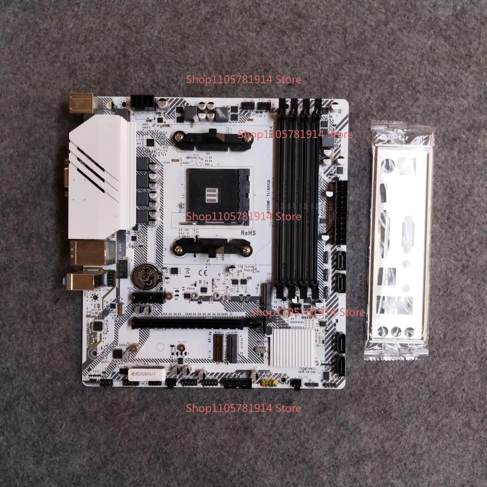 For JGINYUE B450M-TI Main Board Support Ryzen 5600 5700X Game Main Board