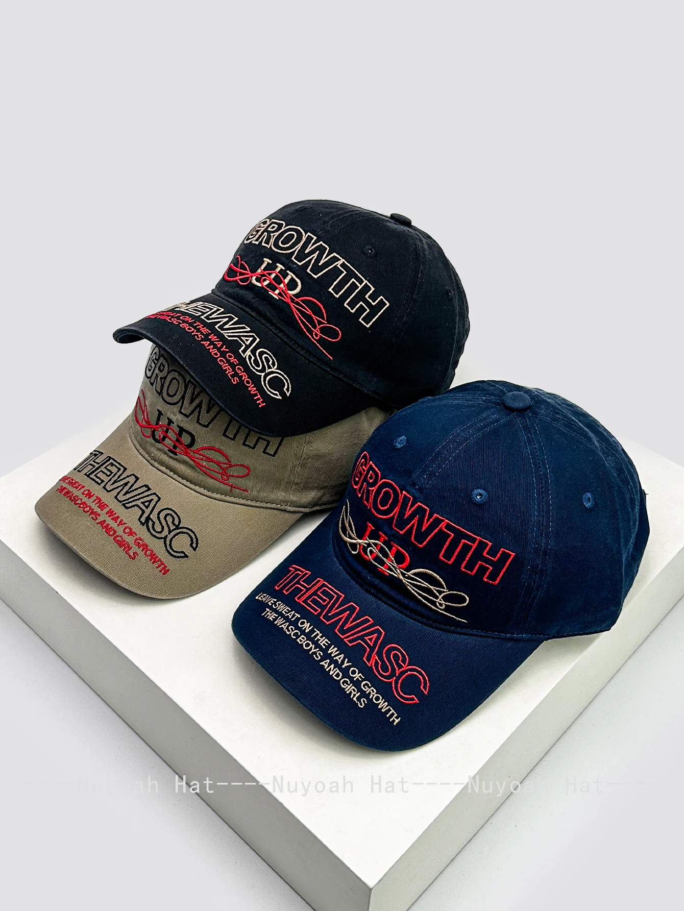 

Spring and summer new embroidered letter baseball hat men's and women's sunshade niche high-quality cap