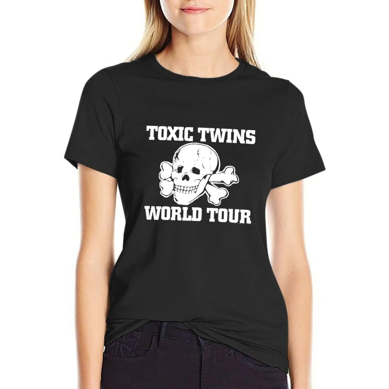 

Aero - Toxic Twins T-shirt cute tops hippie clothes plus size tops fashion woman blouse 2024