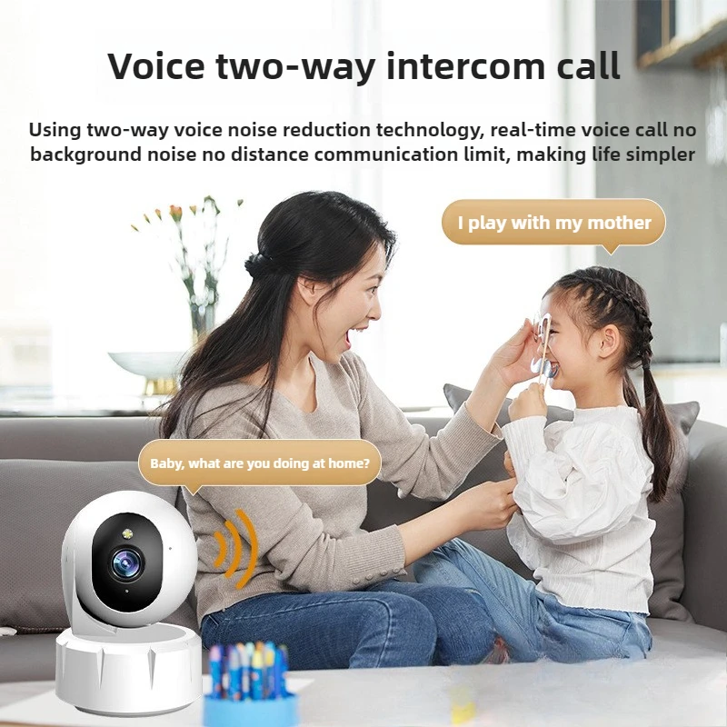

Intelligent Monitoring Home WIFI Shaking Head Machine Indoor 360 Degree No Dead Angle High Definition Camera