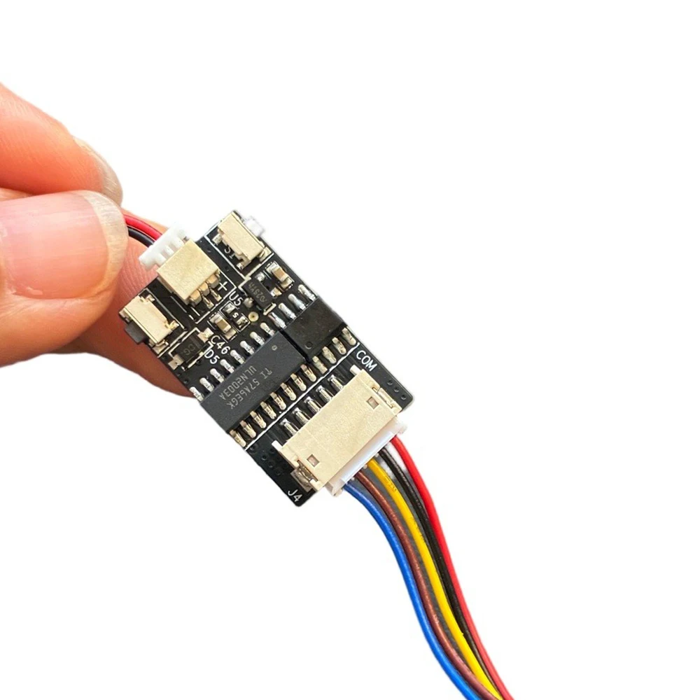 Motor Driver Module 4‑Phase 5‑Line Forward Reverse Control Board 5‑12V Anti‑Reverse Connection for 24BYJ48 28BYJ48 Stepper Motor