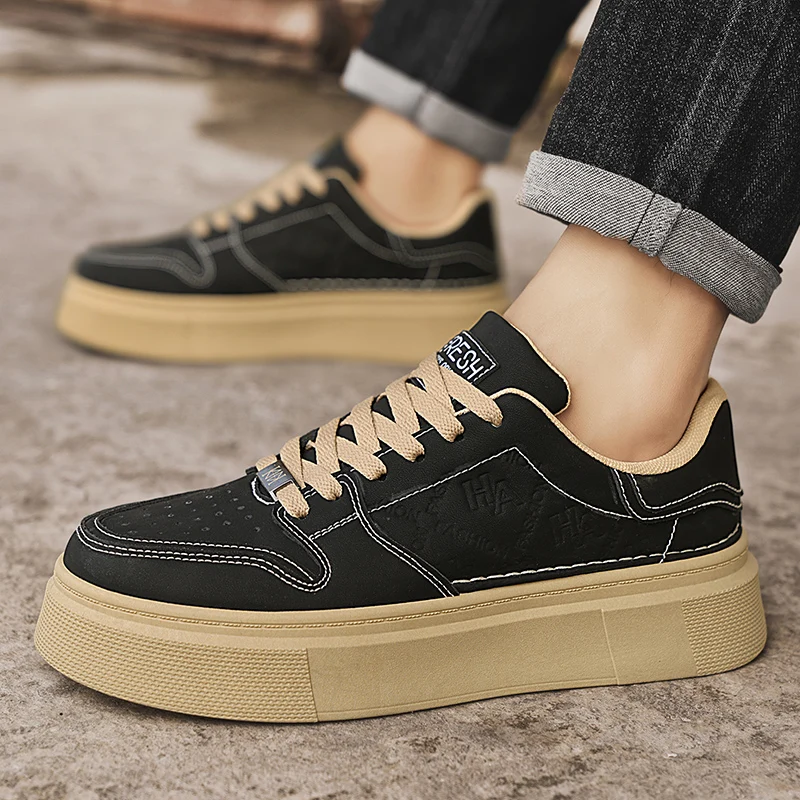 Men's shoes spring summer new styles men's niche design youth versatile casual shoes sports trendy shoes board shoes