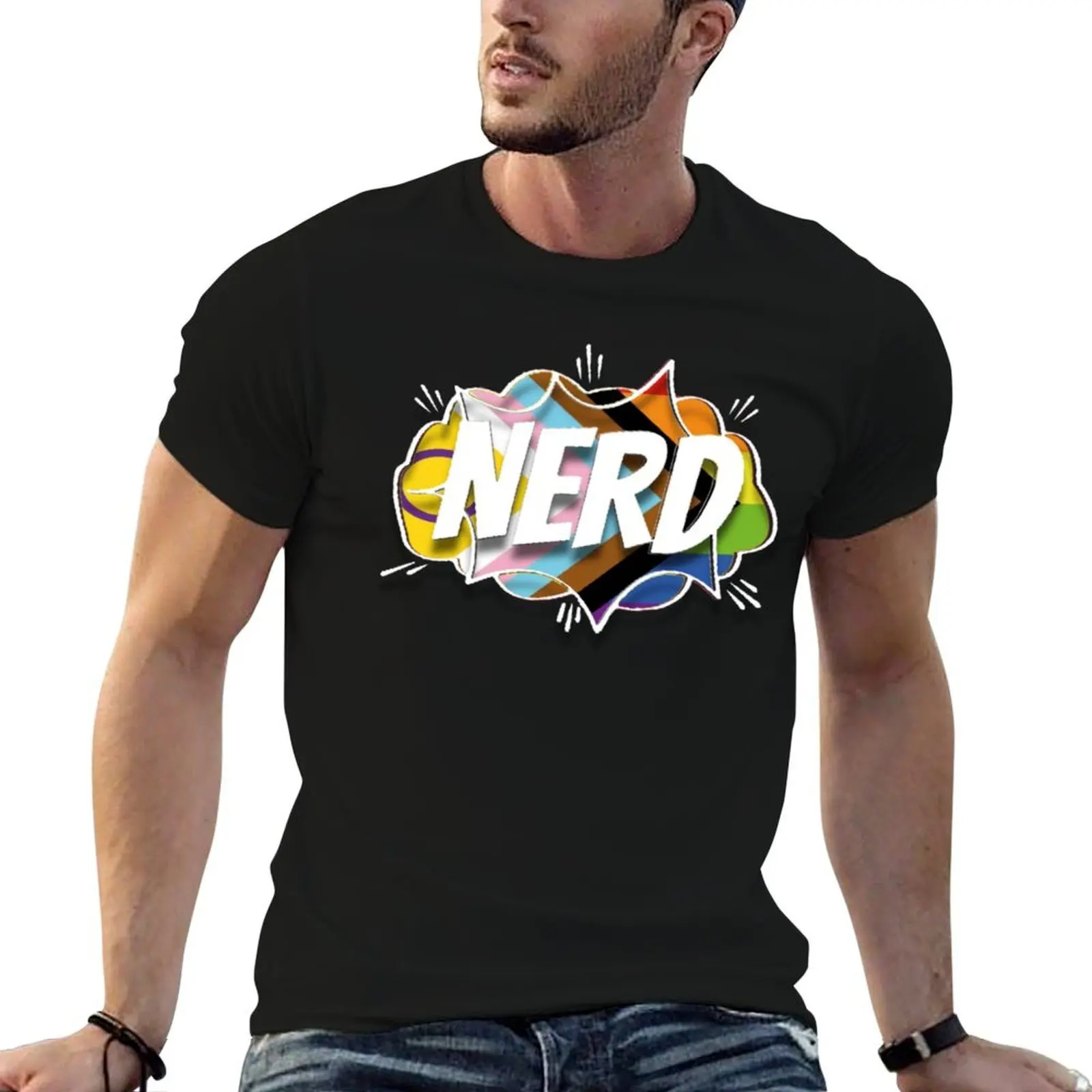 

NERD Pride T-Shirt graphics custom shirt tops summer top fitted t shirts for men