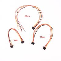 2Pcs For DJI O3 Air Unit Flight Controller Direct Plug 6P Connecting Cable 10cm/15cm/20cm Silicone Wire For F4 F7 FC FPV Drones
