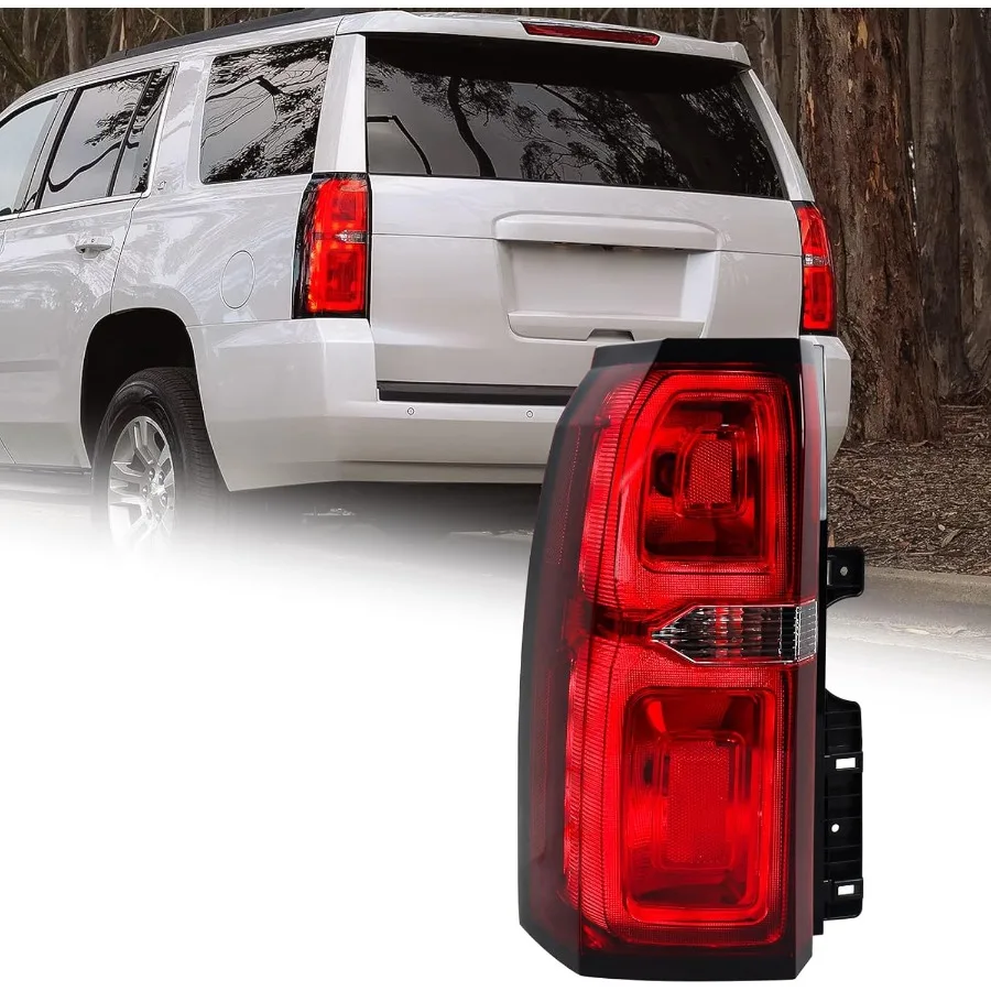 

Левый задний фонарь подходит для Chevy Tahoe Suburban 3500 HD 201520, красный задний фонарь в стиле OE, замена заднего стоп-сигнала для GM2800264