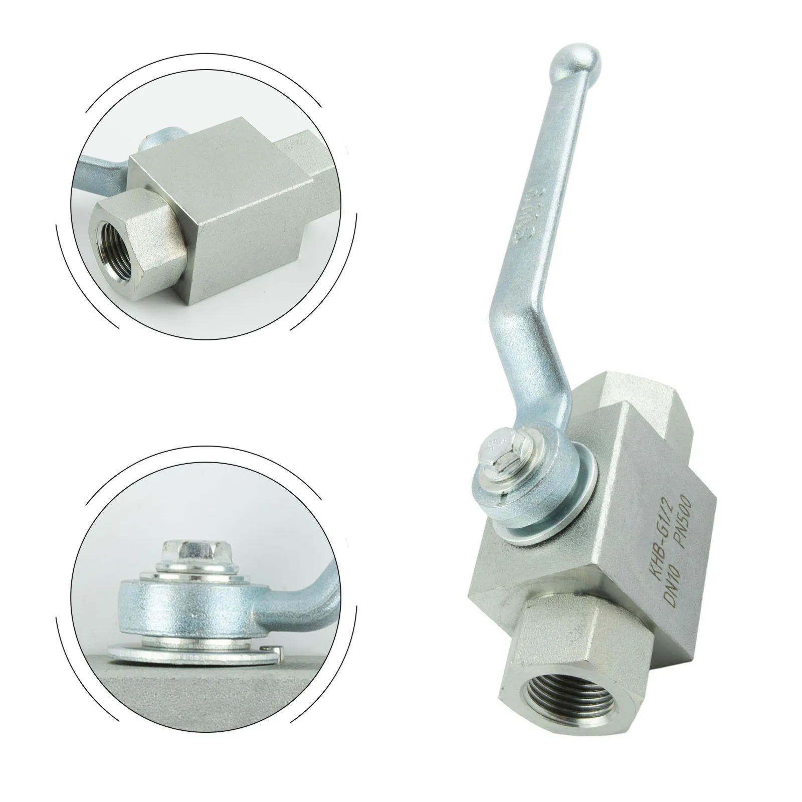 Nice Portable Pratical High Quality Ball Valve Accessories 2 Way for bsp - 500 High Pressure Manual Nitrile Acetal 1PCS