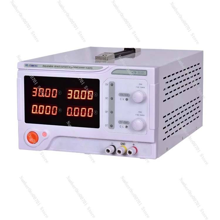 High power adjustable DC regulated power supply 0-30V 60V 100V 20A 30A Laboratory electrolysis