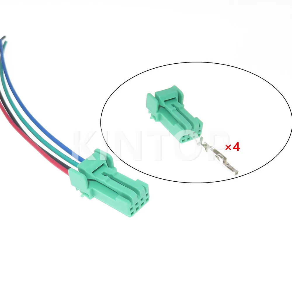 

1 комплект, 4-контактный IL-AG5-4S-S3C1 IL-AG5-4P-S3T2, разъем переключателя автомобильных противотуманных фар в сборе, разъем дневного света для Toyota Honda