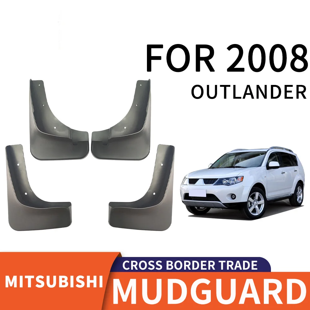 

For 2008 MITSUBISHI OUTLANDER mudguard Mudflaps Front Rear Flares Splash Guards Cover Car Accessoie