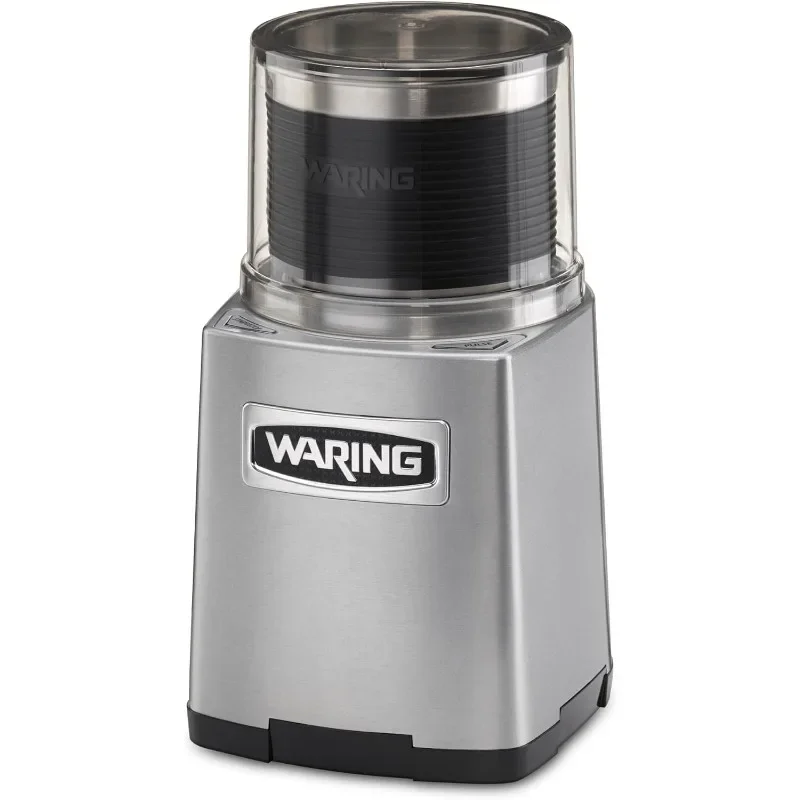 Waring Commercial WSG60 3 Cup Spice Grinder, 1 HP Motor, 20,000 RPM's Pulse Actuation, Includes 2 stainless steel grinding-bowls