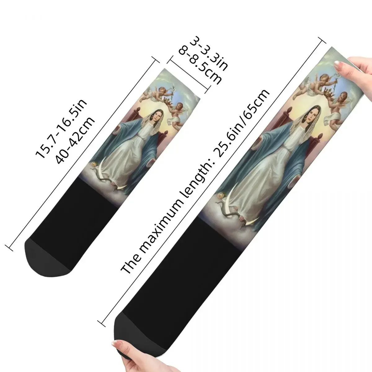 Our Mother Lana Del Rey Merch Socks Cozy Vintage Angel Skateboard Middle Tube Socks Comfortable for Unisex Best Gifts