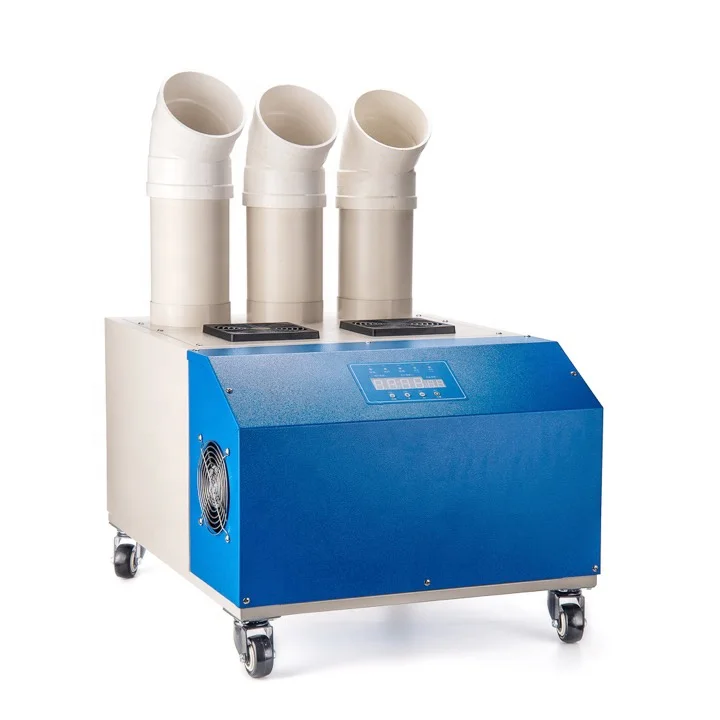 

45kg/hour Large Area Industrial Ultrasonic Humidifier Humidistat Electric Power Source For Hotel Outdoor Egg Incubators 1 Year
