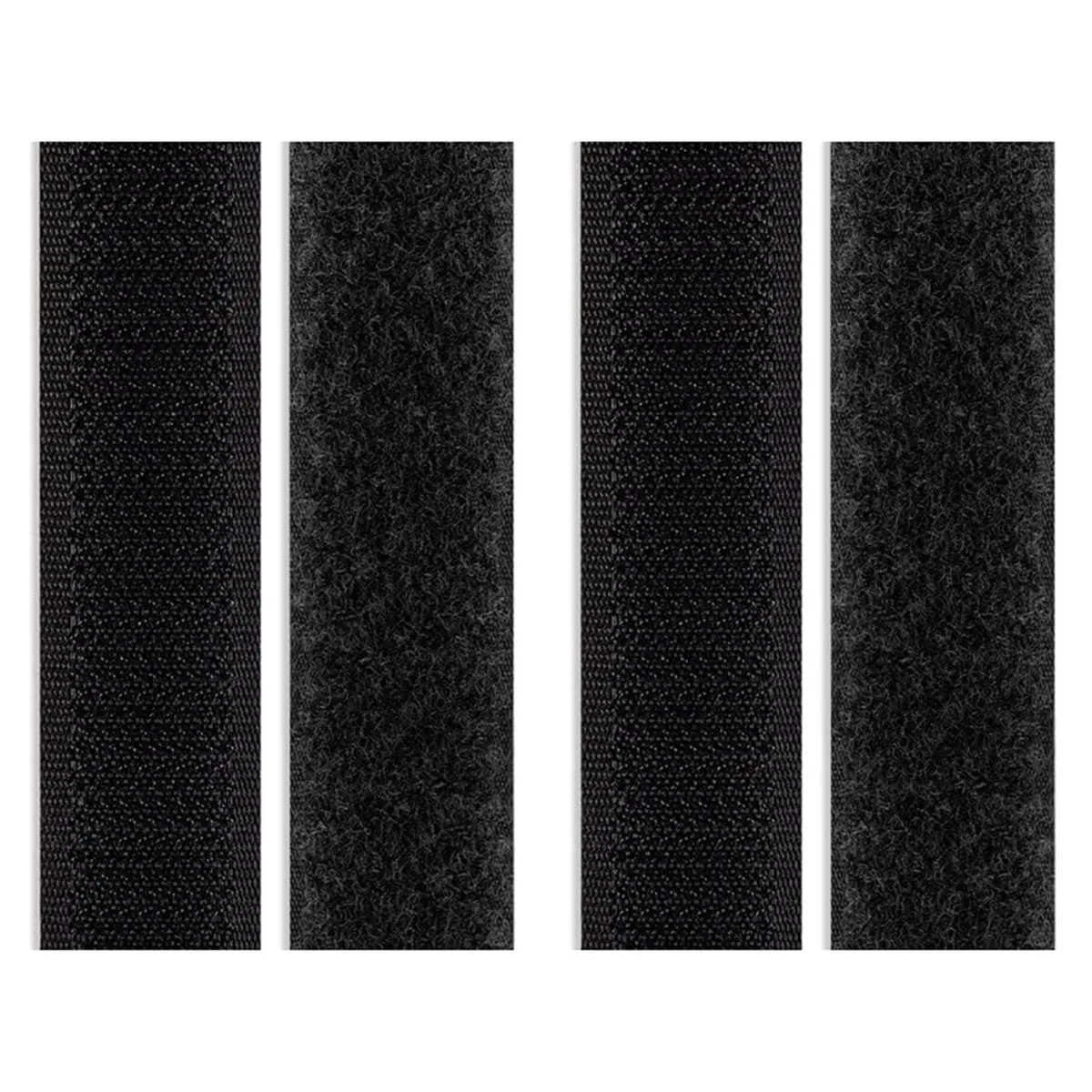 Adhesive Hook and Loop Tape, 20 mm X 5 M, Strong Double-Sided Attachment for Various Surfaces