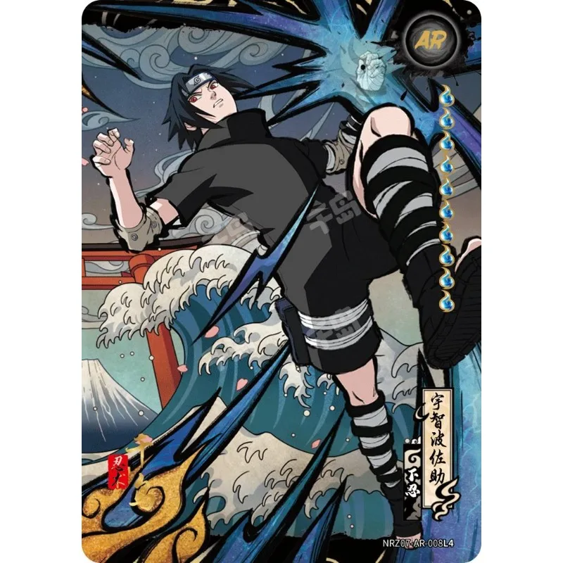 KAYOU 2025 Carte Naruto Carte per eredità e raccolta T4W7 SP BP MR SE AR UR Booster Pack Carte da collezione Sasuke