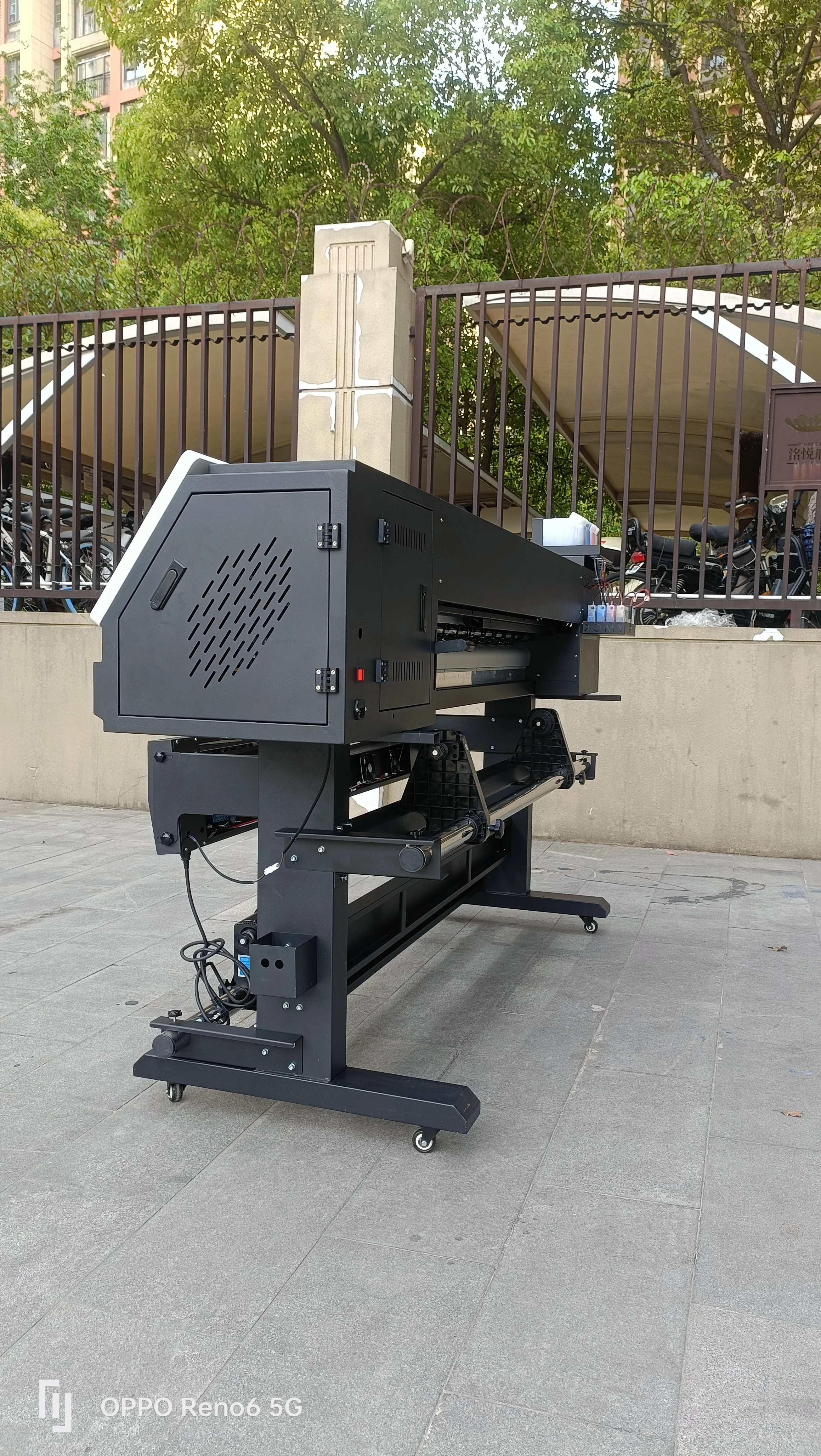 Commercial Vinyl Printing Machine - High speed roll multicolor Inkjet Eco