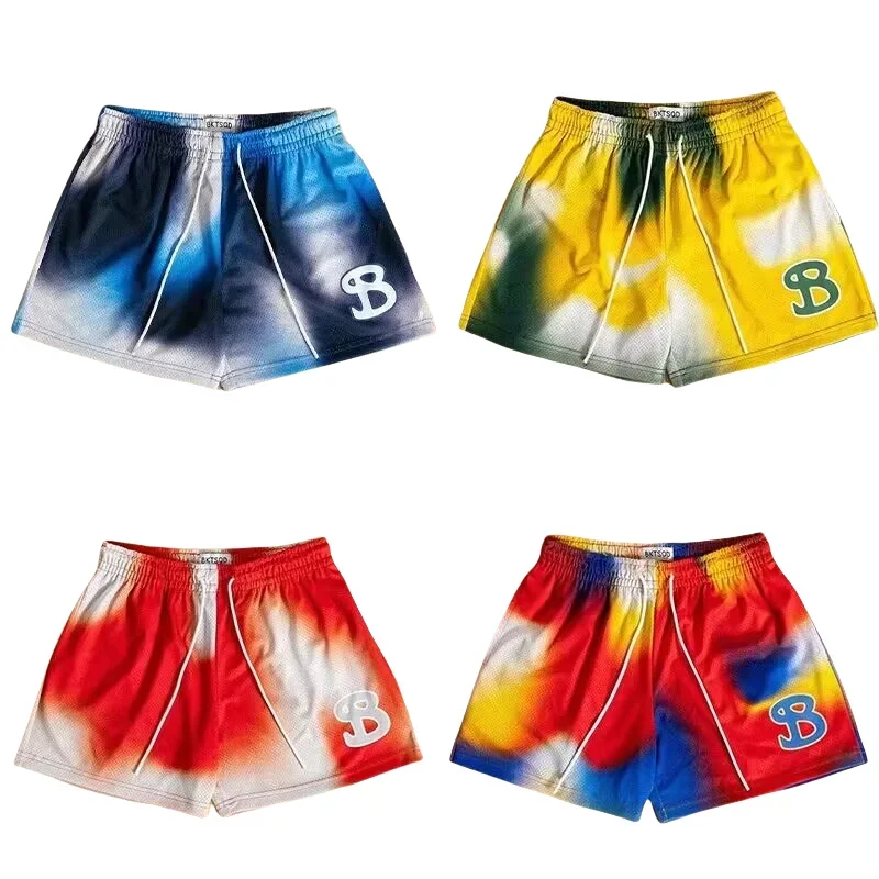 BUCKETSQUAD 2024 NEW Summer Mesh Basketball Shorts Men Quick Drying Loose Sports short pants Casual Trend Running Beach shorts